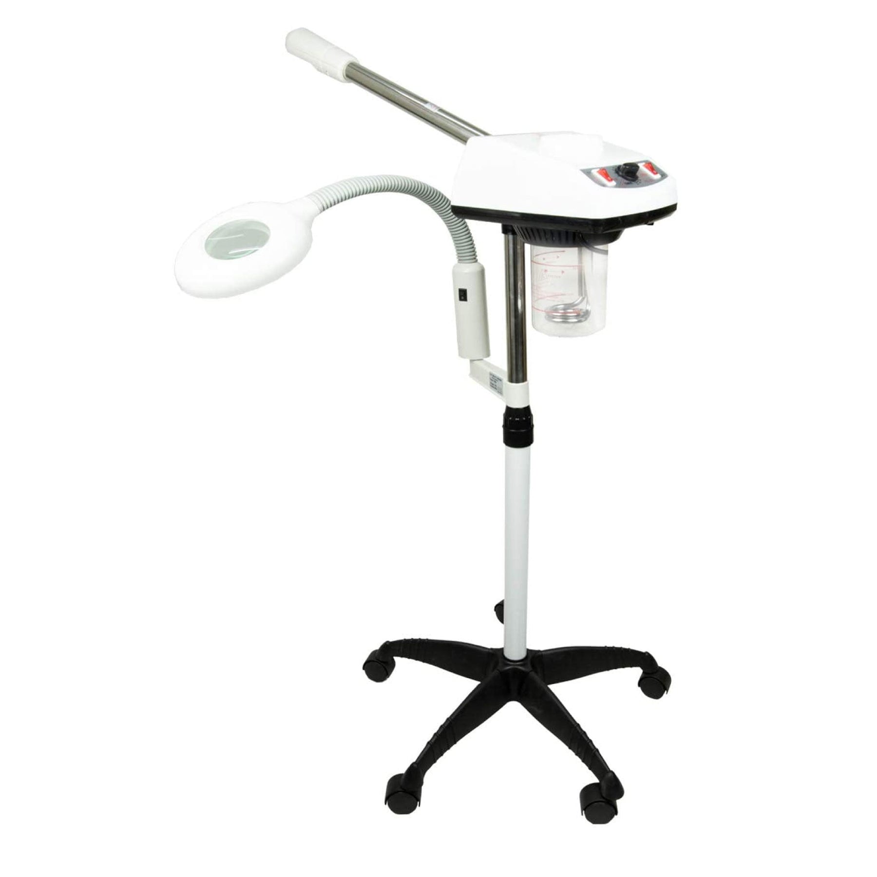 Ellie & Ruby 2-in-1 Facial Steamer with 2.5x Magnifying Lamp Adjustable Height - SuperSaverAU - view 1