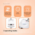 Ellie & Ruby 2-in-1 Facial Steamer with 2.5x Magnifying Lamp Adjustable Height - SuperSaverAU - view 6