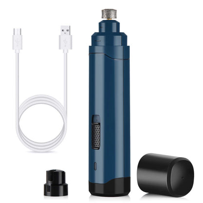 Professional Pet Nail Grinder Electric Trimmer 2-Speed Rechargeable Claw Filer