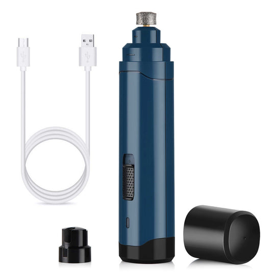 Professional Pet Nail Grinder Electric Trimmer 2-Speed Rechargeable Claw Filer