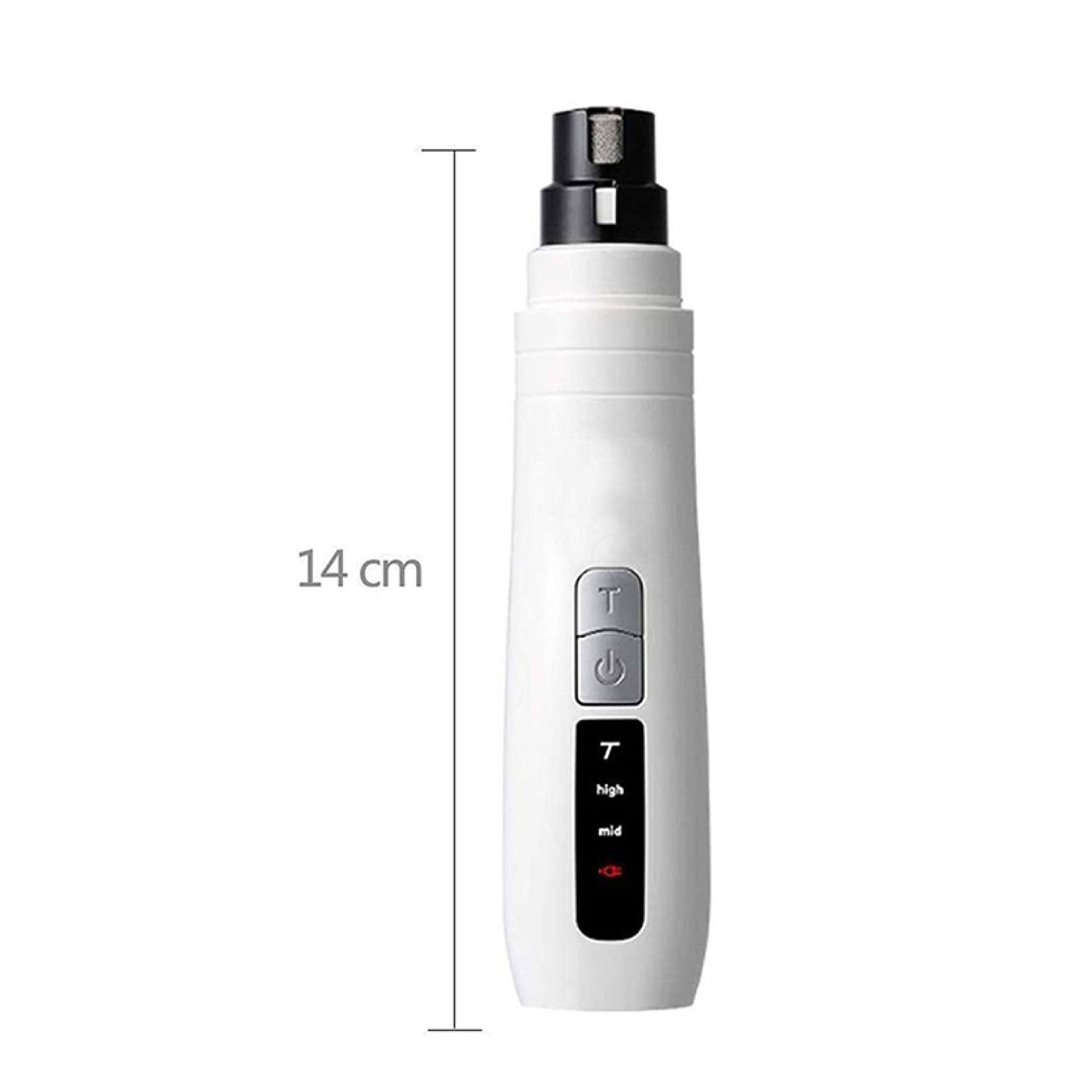 Professional Pet Nail Grinder Electric Trimmer USB Rechargeable 8hrs Cordless - SuperSaverAU - view 5