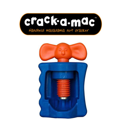 Crack-A-Mac Macadamia Nut Cracker - Handheld, Compact, Australian Made, 86g