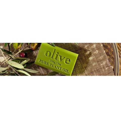 Premium 65 Pack Australian Olive Scent Plant Oil Soap Bars 200g Triple Milled