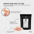500g Pink Himalayan Bath Salts - Natural Crystal Rocks - Spa Therapy Body Scrub - SuperSaverAU - view 6