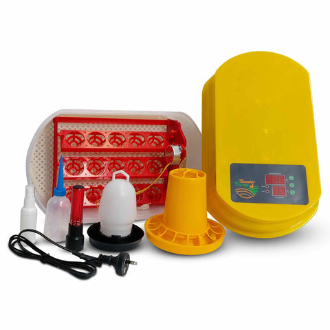 Electric 15 Egg Incubator with Accessories, Auto Turning, Digital Display - SuperSaverAU - view 2