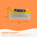 Electric 24 Egg Incubator with Accessories, Auto Turning, Digital Display - SuperSaverAU - view 4