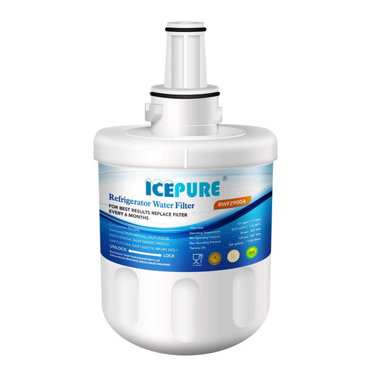 IcePure RWF2900A RFC2900A Fridge Water Filter 2-Step Connection Compatible RFC1100A