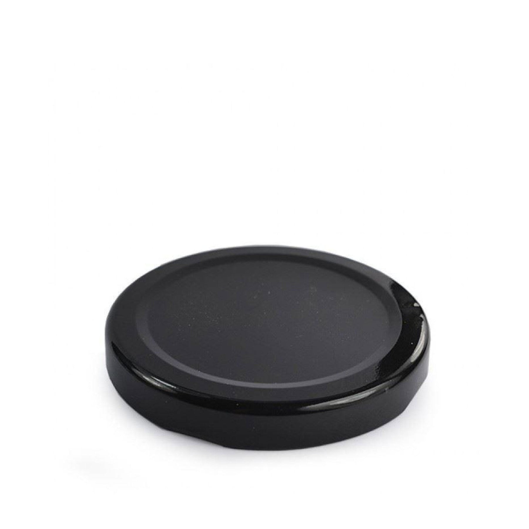 V238 Empty 250ml Round Flint Glass Jars with Black Metal Twist Lids - 28 Pack - SuperSaverAU - view 2