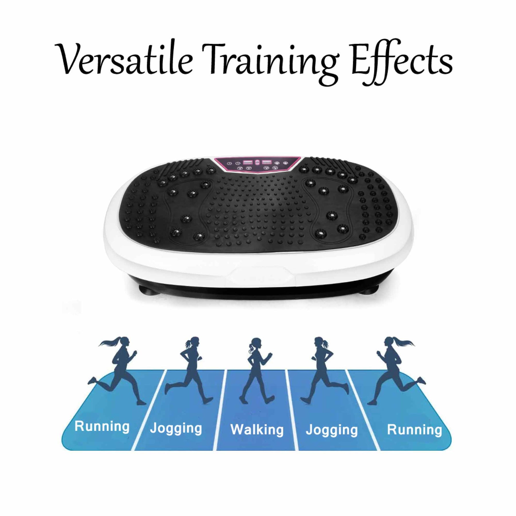 Pink Mini Vibration Platform - Magnet Therapy Vibrating Machine Exercise Plate - SuperSaverAU - view 7