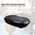Black Mini Vibration Platform - Magnet Therapy Vibrating Machine Exercise Plate - SuperSaverAU - view 2