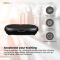 Black Mini Vibration Platform - Magnet Therapy Vibrating Machine Exercise Plate - SuperSaverAU - view 3
