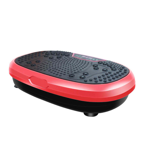 Red Mini Vibration Platform Magnet Therapy Vibrating Machine Exercise Plate - SuperSaverAU - view 1