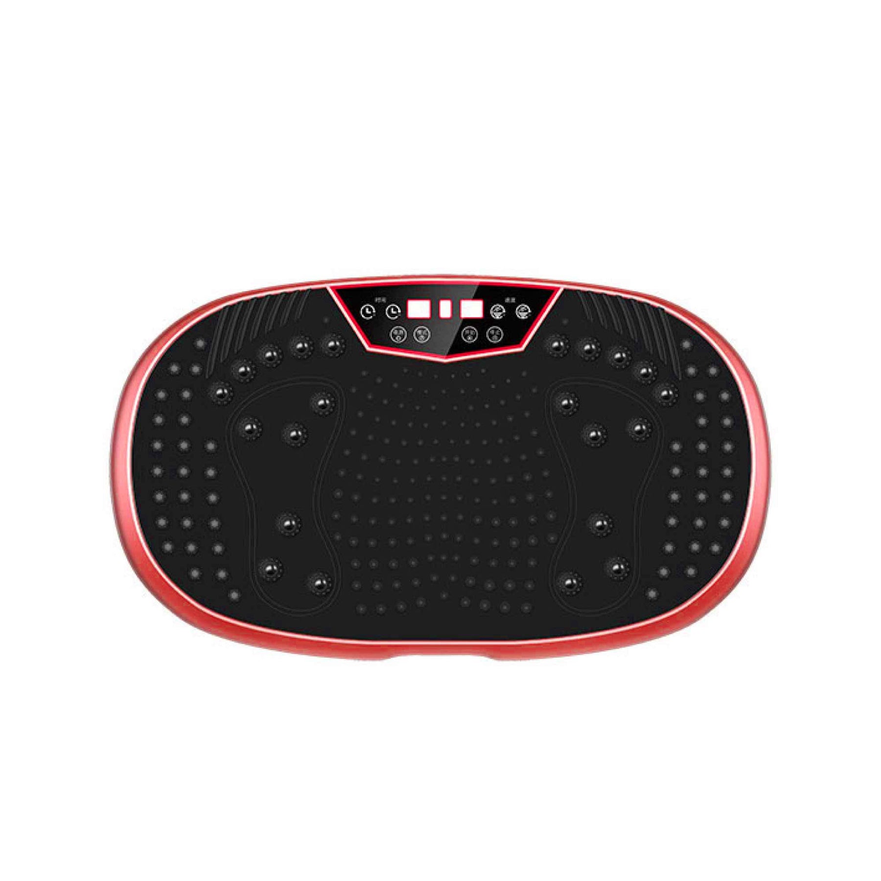 Red Mini Vibration Platform Magnet Therapy Vibrating Machine Exercise Plate - SuperSaverAU - view 3
