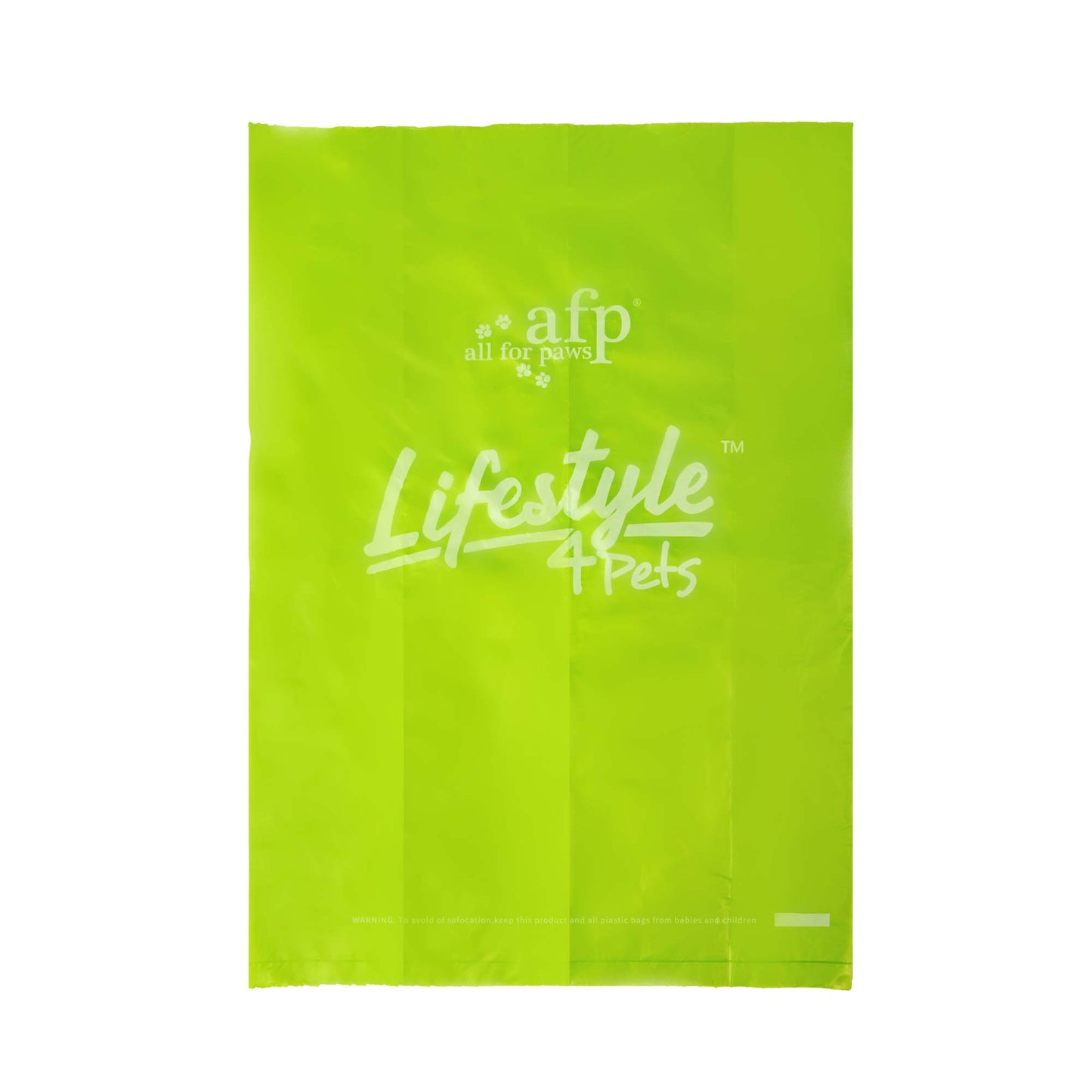 All For Paws Lavender Scented Dog Poop Bags - 120 Bags (22.86x33 cm)