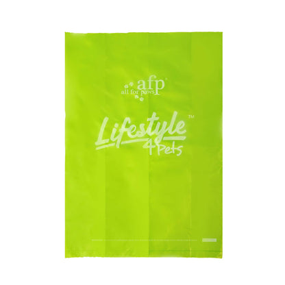 All For Paws Lavender Scented Dog Poop Bags - 120 Bags (22.86x33 cm)