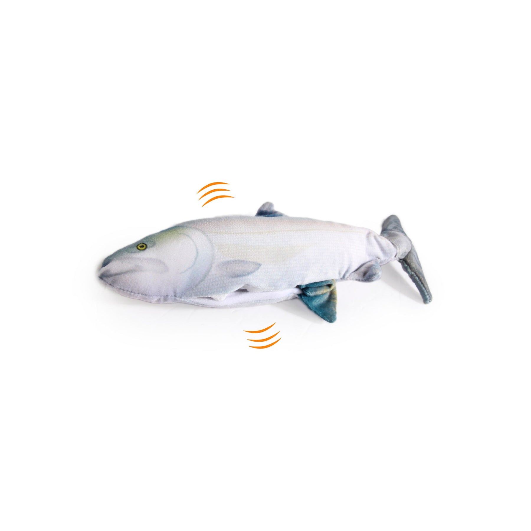 All For Paws Jittering Sardine Cat Toy 27cm with USB Rechargeable Catnip & Silvervine - SuperSaverAU - view 6