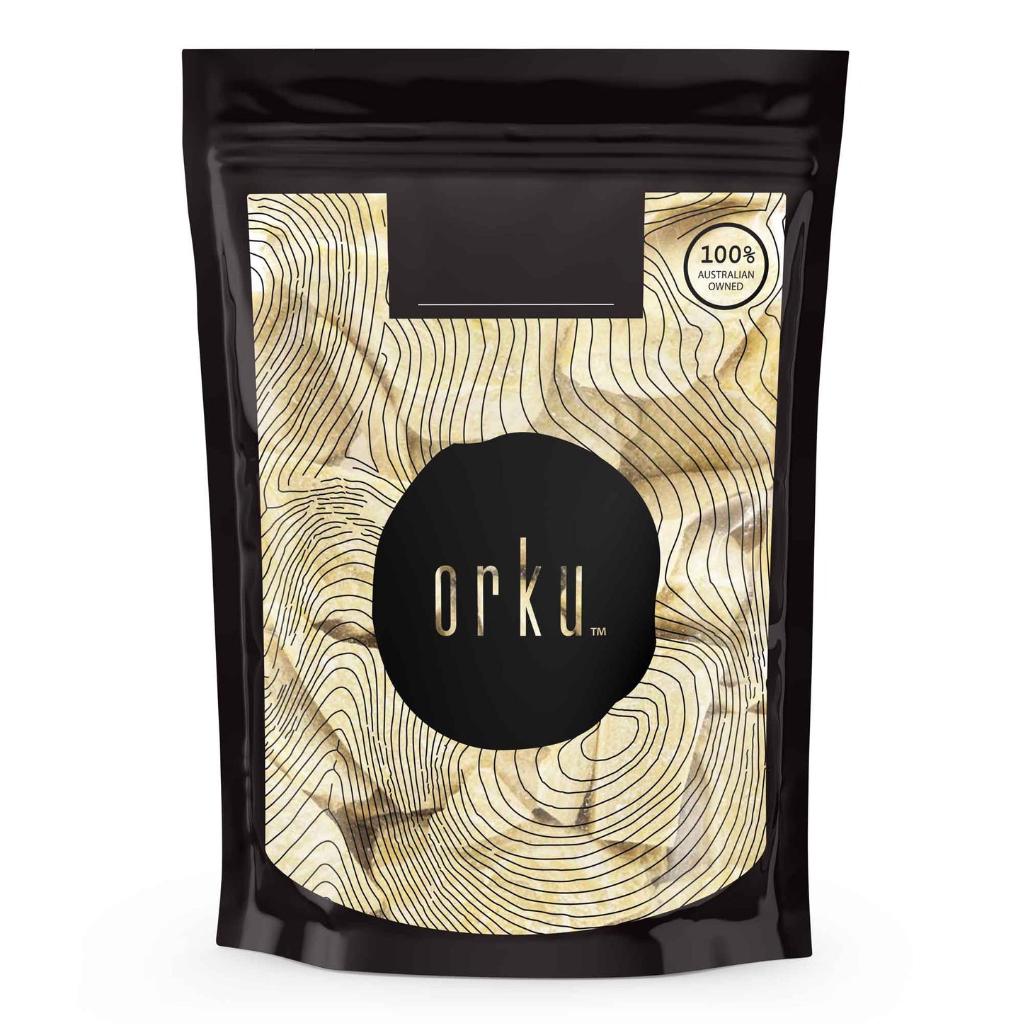 Orku 100g Organic Cocoa Butter - Raw Natural Food Grade Chunks - Vegan & Cruelty-Free