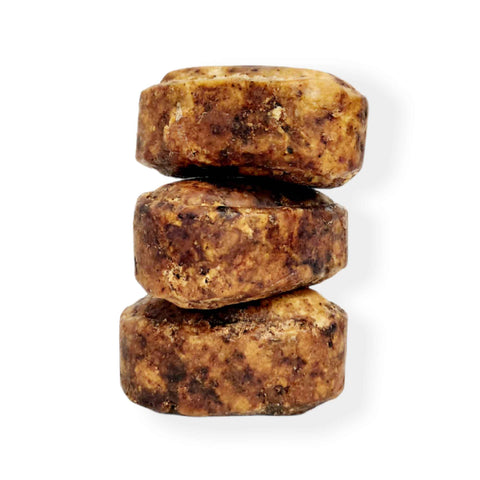 Organic African Black Soap Bar 150g - Moisturising Shea Moringa Neem Oil - SuperSaverAU - view 1