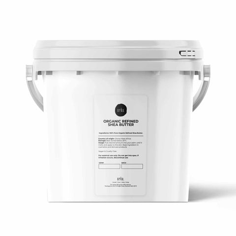 Orku Organic Refined Shea Butter 5kg Tub Odourless Cosmetic Ingredient