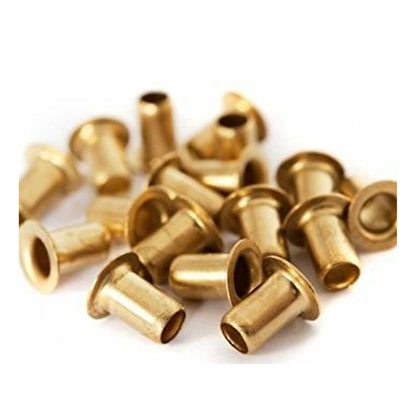 1000 Brass Bee Frame Eyelets 4mm for Beekeeping and Hive Assembly