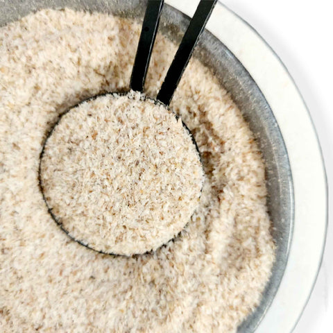 Premium Organic Psyllium Husk 2kg Tub Natural Soluble Fibre Resealable Bucket
