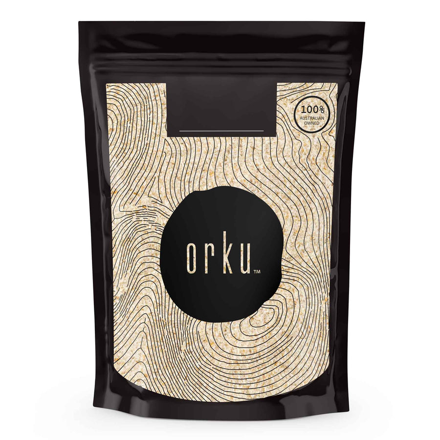 100% Organic Psyllium Husk 400g - Natural Fibre, Resealable Bag, Isabgol Ispaghula - SuperSaverAU - view 1