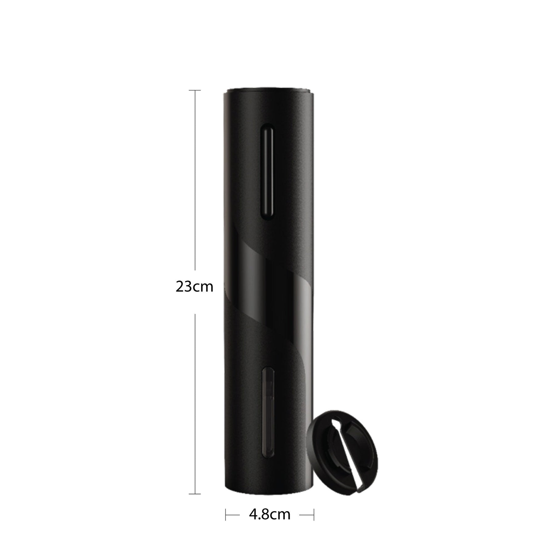 Electric Wine Opener Tool - Automatic Cordless Corkscrew with Foil Cutter, 23cm - SuperSaverAU - view 2