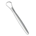 Stainless Steel Tongue Cleaner 14.7cm x 2.4cm - Curved Design for Bad Breath