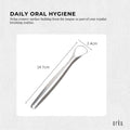 Stainless Steel Tongue Cleaner 14.7cm x 2.4cm - Curved Design for Bad Breath