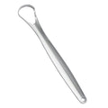 Stainless Steel Tongue Cleaner 14.7cm x 2.4cm - Curved Design for Bad Breath - SuperSaverAU - view 1