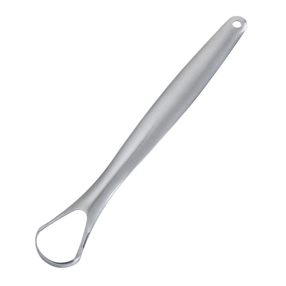 Stainless Steel Tongue Cleaner 14.7cm x 2.4cm - Curved Design for Bad Breath