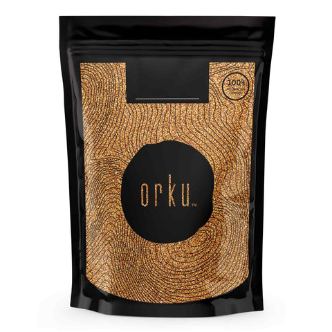Orku Organic Golden Flaxseed Whole Linseed 10kg Bulk Pack