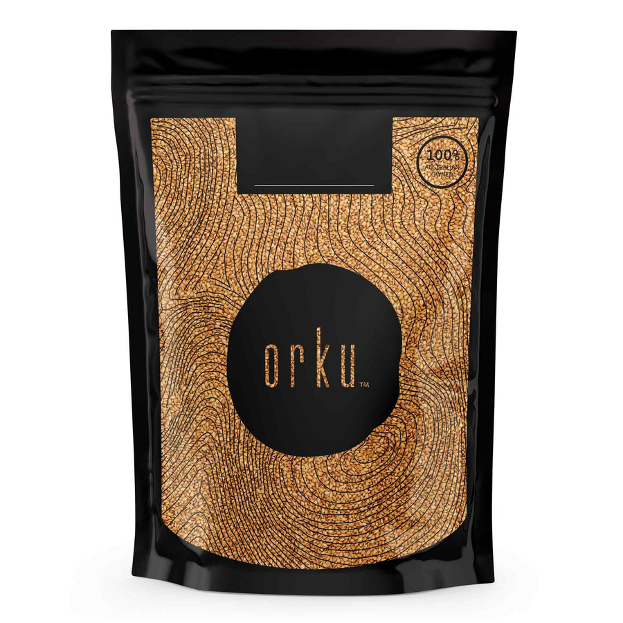 Orku Organic Golden Flaxseed Whole Linseed 10kg Bulk Pack