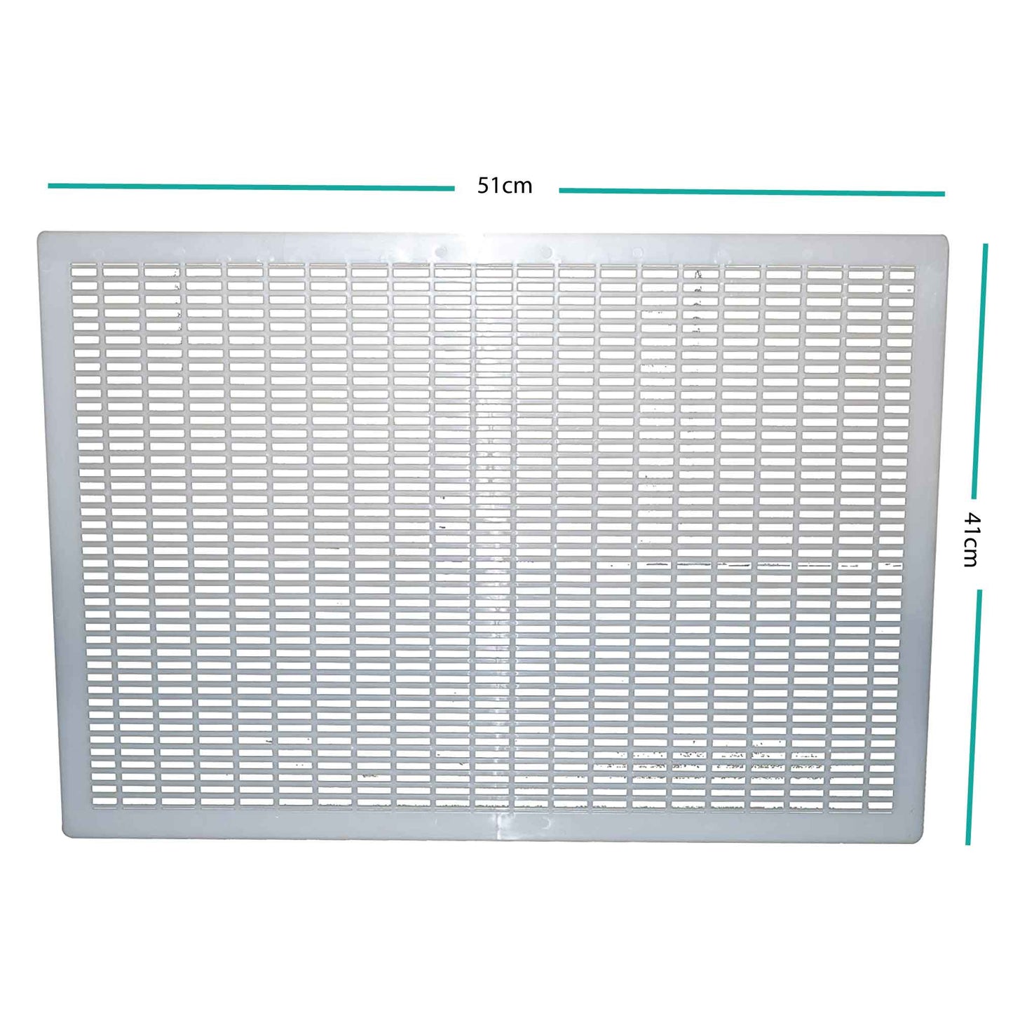 Rooster Farms Plastic Queen Bee Excluder 51x41cm for 10 Frame Bee Hive