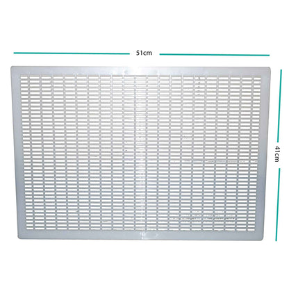 Rooster Farms Plastic Queen Bee Excluder 51x41cm for 10 Frame Bee Hive
