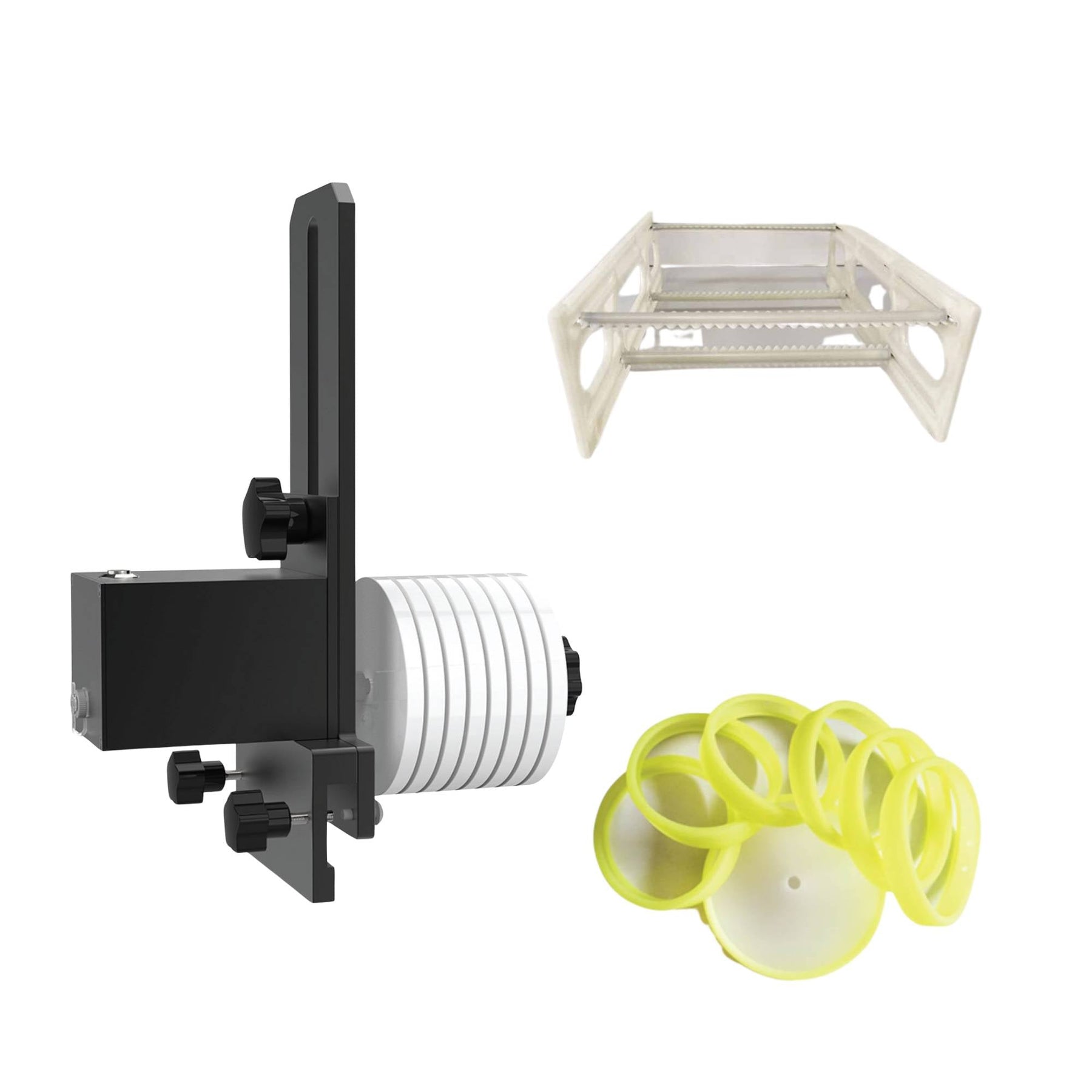 Premium Alloy Vinyl Record Cleaning Stand and Drying Rack