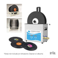 Premium Alloy Vinyl Record Cleaning Stand and Drying Rack