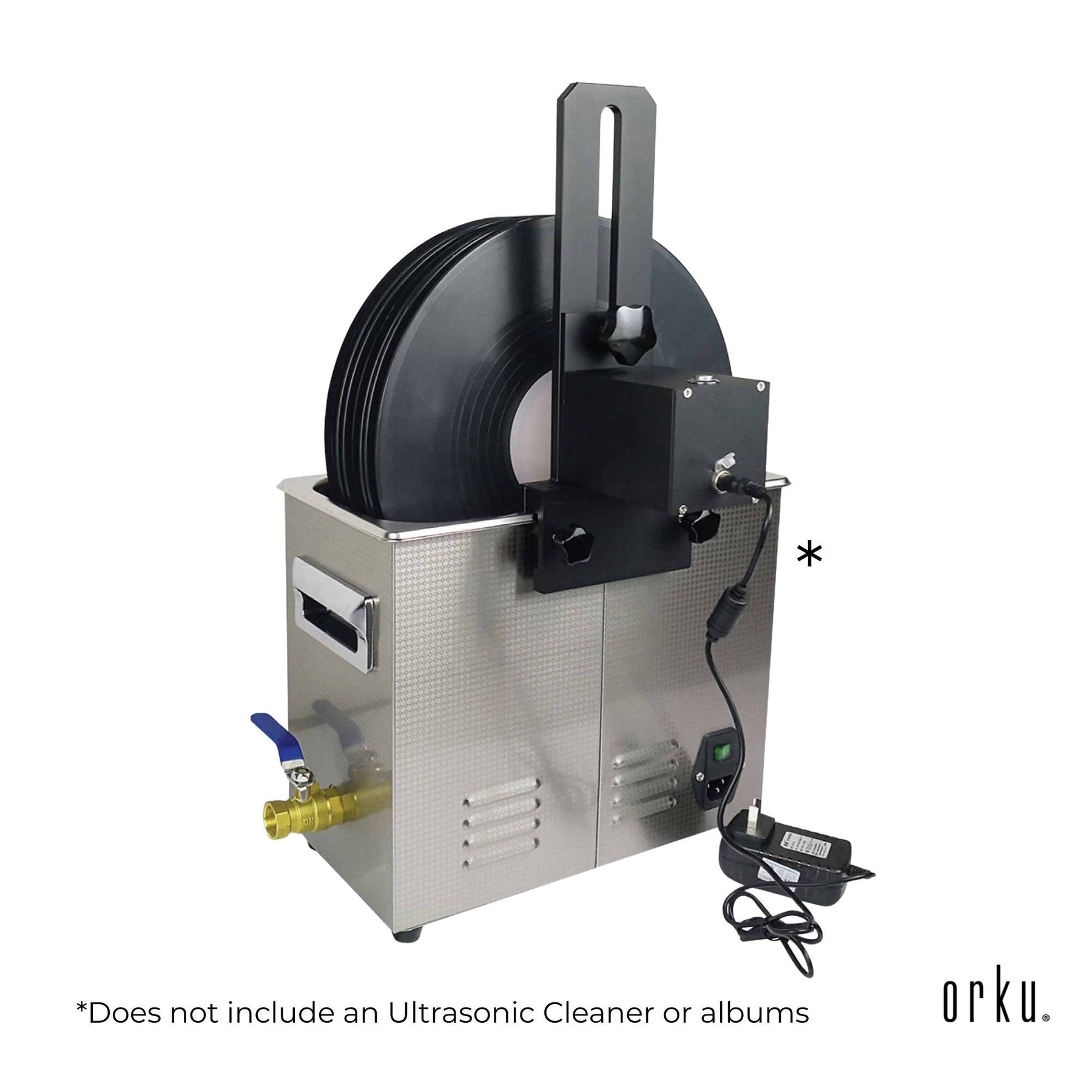 Premium Alloy Vinyl Record Cleaning Stand and Drying Rack