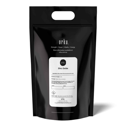 Zinc Oxide Powder BP 5Kg - 99.9% Purity, Pharmaceutical Grade, Resealable Bag - SuperSaverAU - view 1