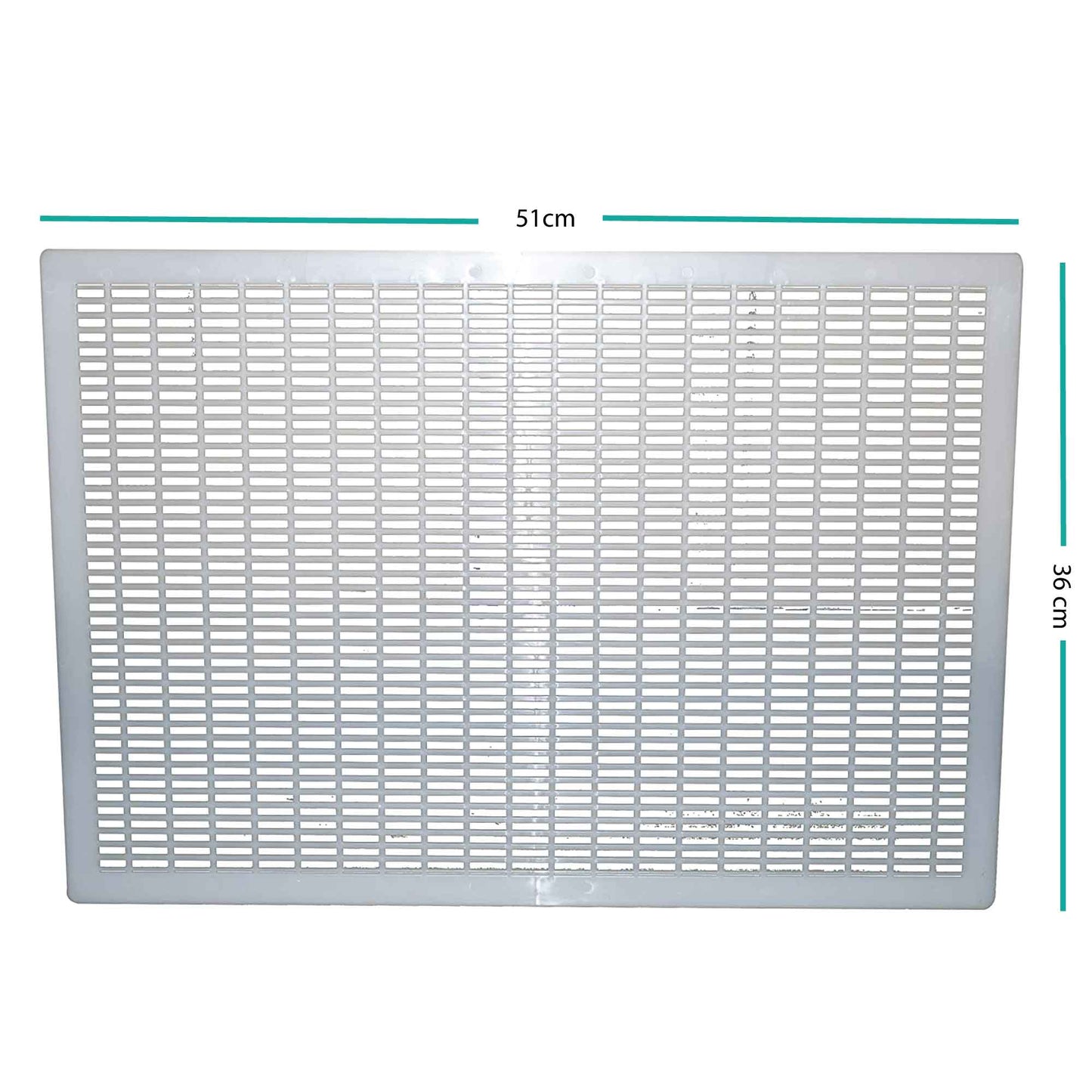 Rooster Farms Plastic Queen Excluder 51x36cm - 10x for 8 Frame Bee Hive