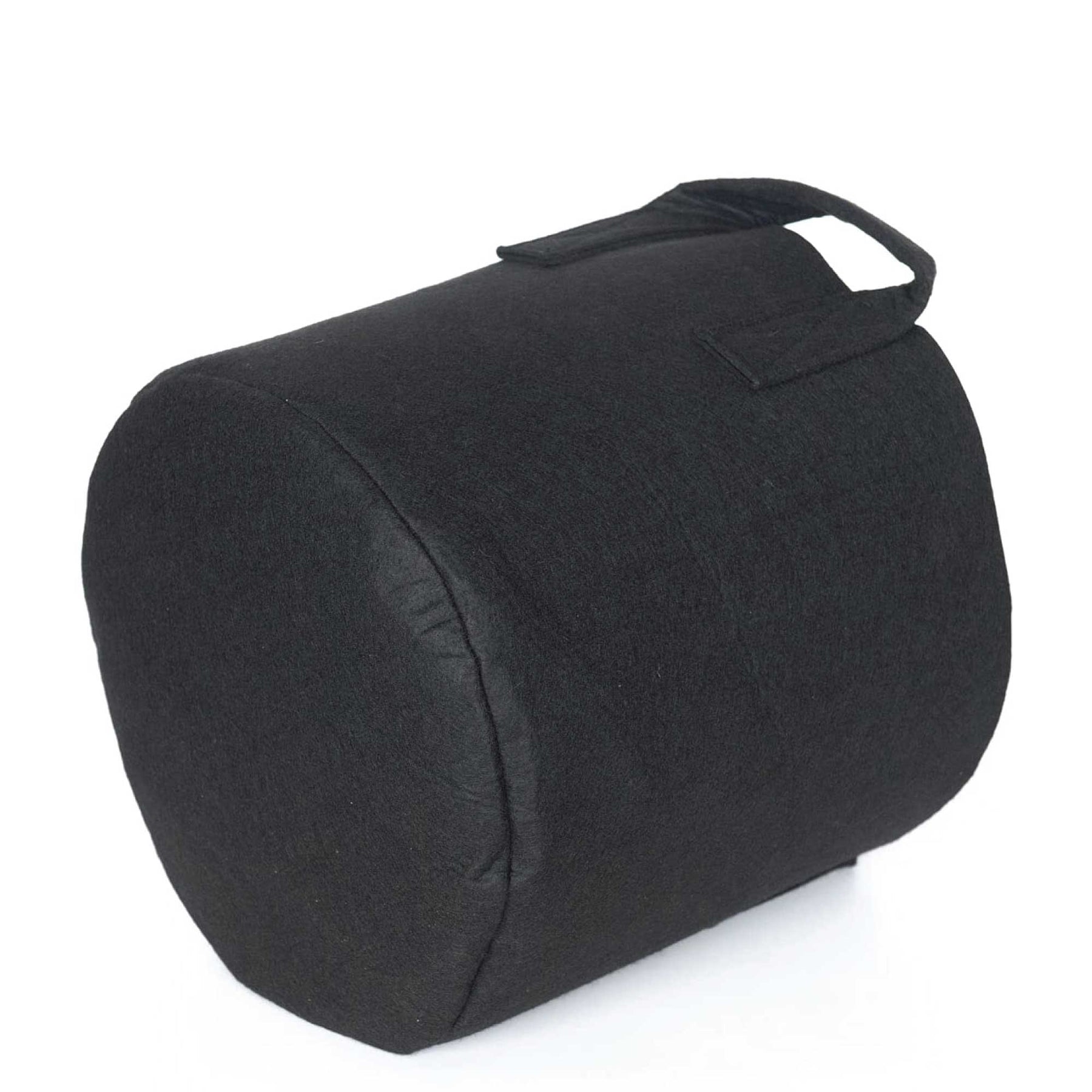 V238 Fabric Plant Grow Bags 10 Gallon / 38L Black Non-Woven Felt - 6 Pack - SuperSaverAU - view 2