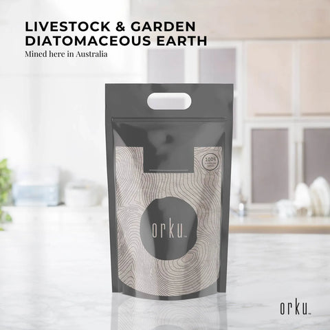 Orku Fossil Shell Flour Diatomaceous Earth - 20kg