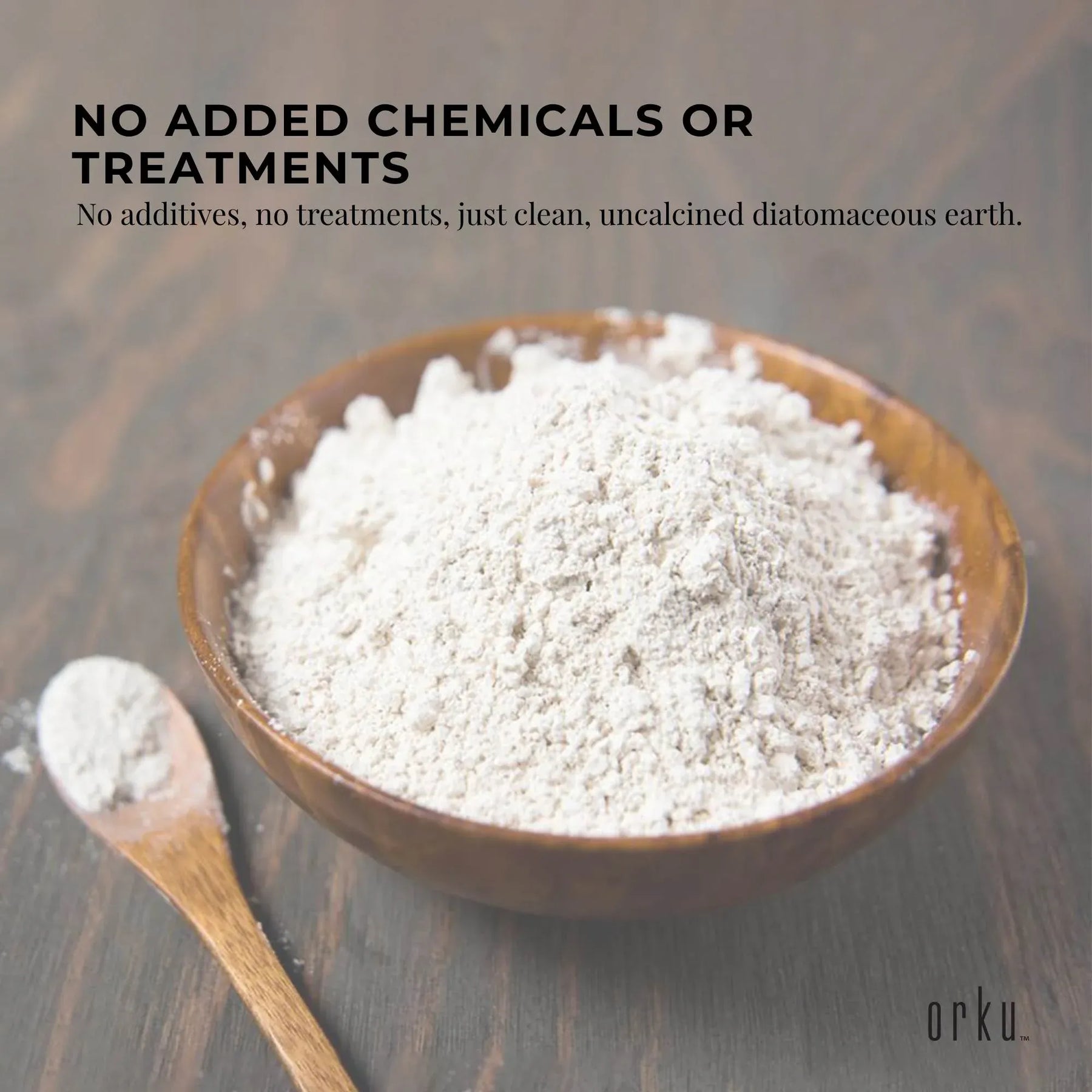 Orku Fossil Shell Flour Diatomaceous Earth - 20kg