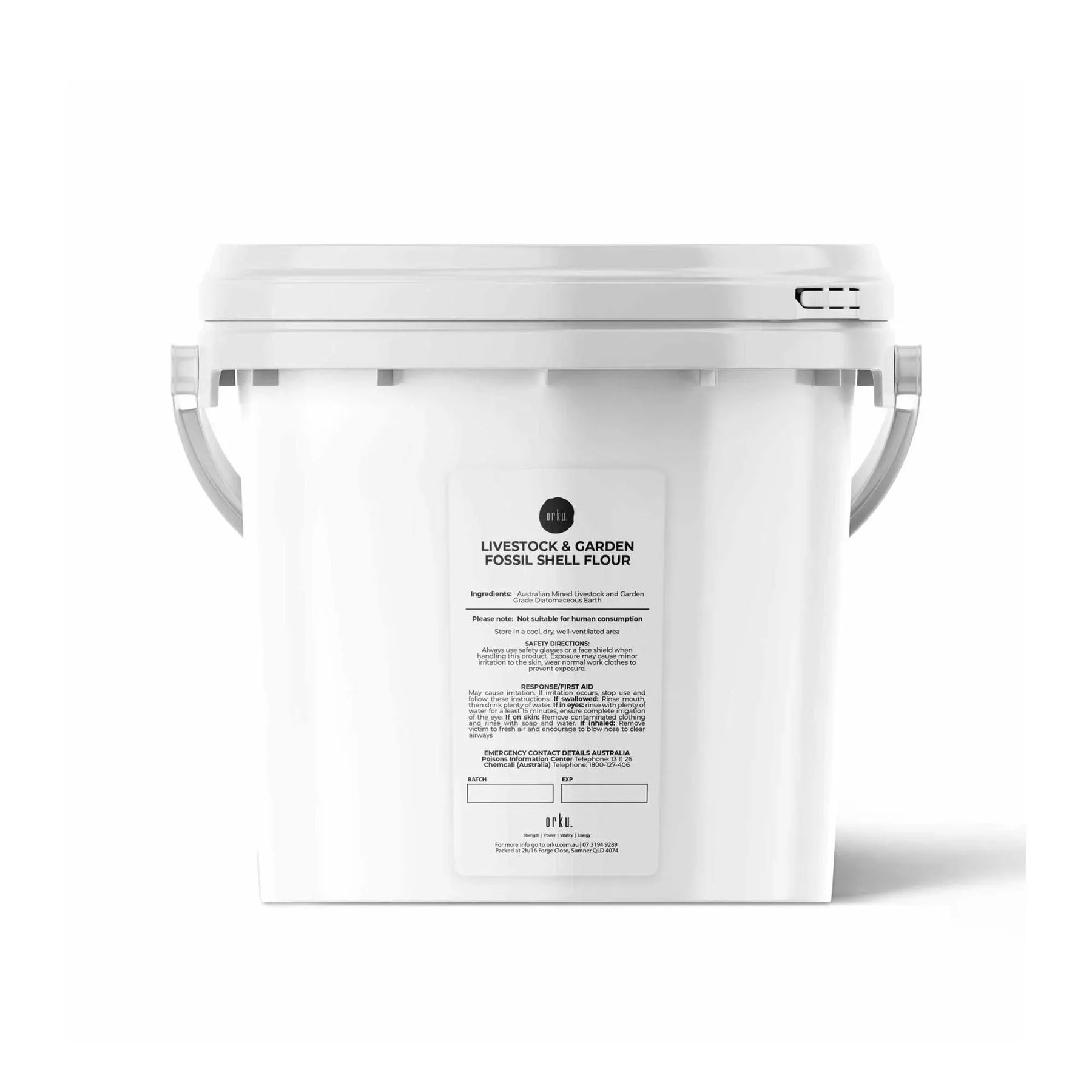 Orku Fossil Shell Flour Diatomaceous Earth - 3kg