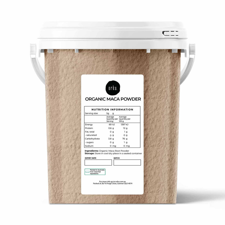 Orku Organic Maca Powder 700g - Super Food Nutritional Supplement from Peru - SuperSaverAU - view 1