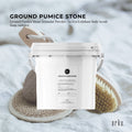 Premium Orku Ground Pumice Stone Granular Exfoliant Bucket - Grey, 5kg