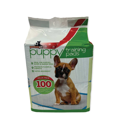 Puppy Training Pads 100 Pack 60x60cm Super Absorbent Leak Resistant Mat