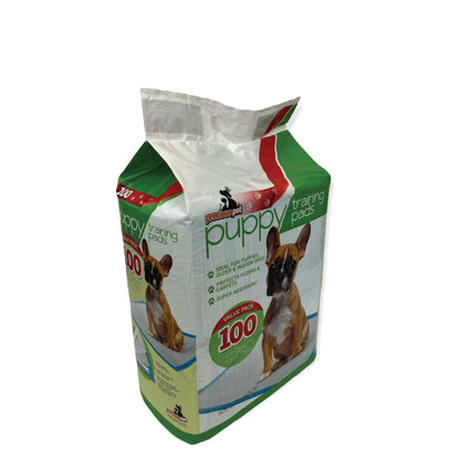 Puppy Training Pads 100 Pack 60x60cm Super Absorbent Leak Resistant Mat
