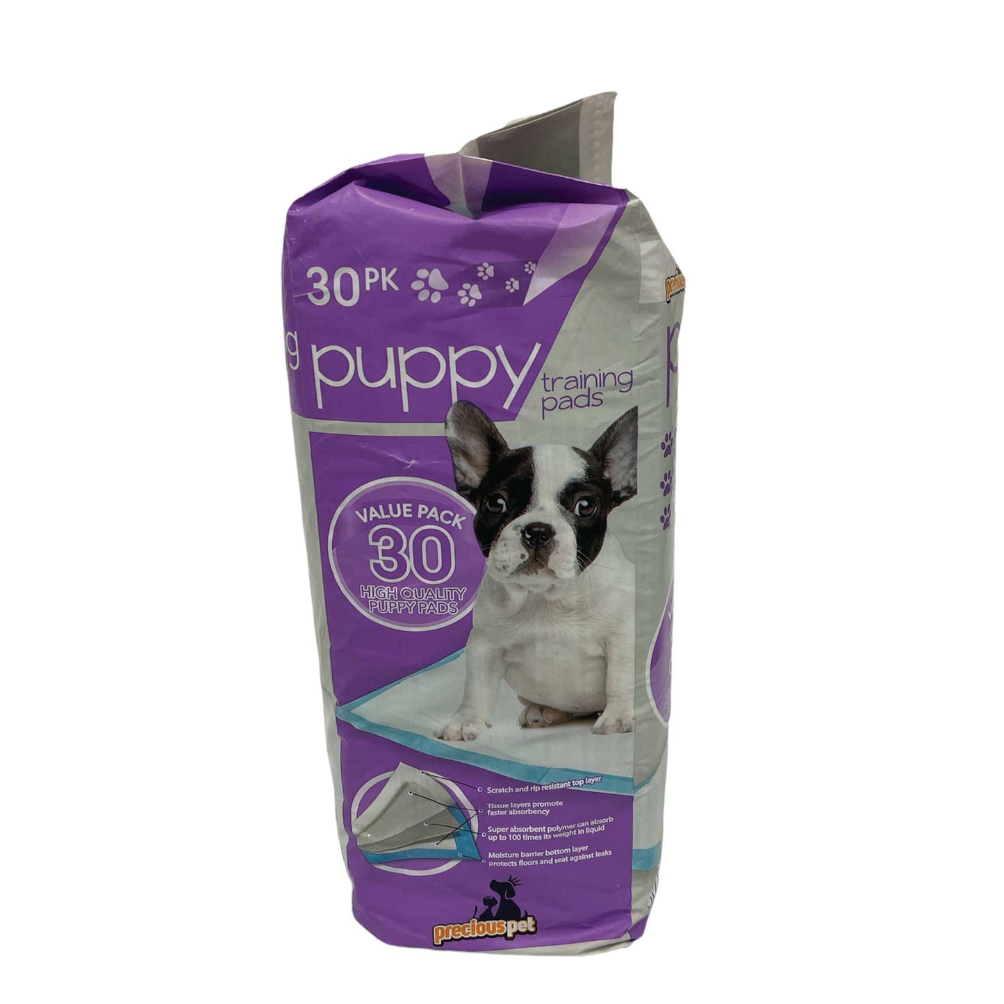 Puppy Training Pads 30 Pack 56x56cm Super Absorbent Leak Resistant