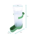 Pet Bird Food Dispenser 4x8.5x13cm - Durable Automatic Feeder for Aviary - SuperSaverAU - view 3